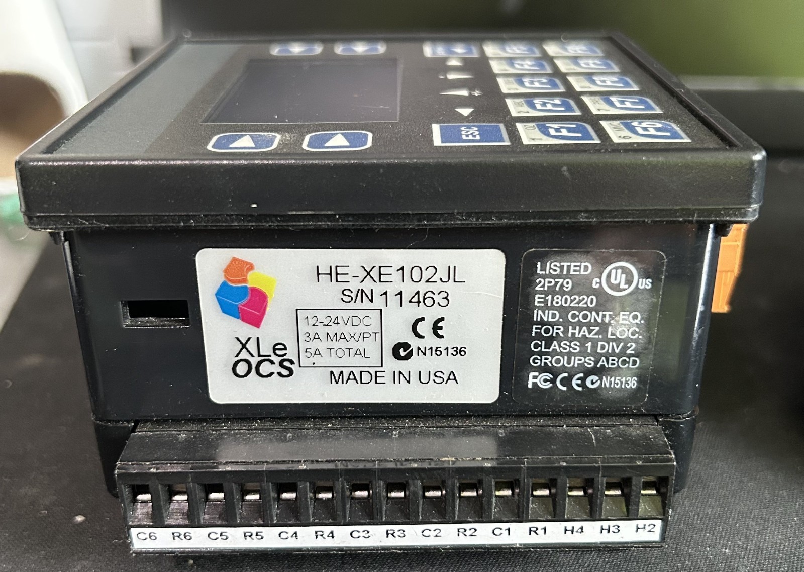 Horner Automation HE-XE102 operator interface, includes 8gb micro card