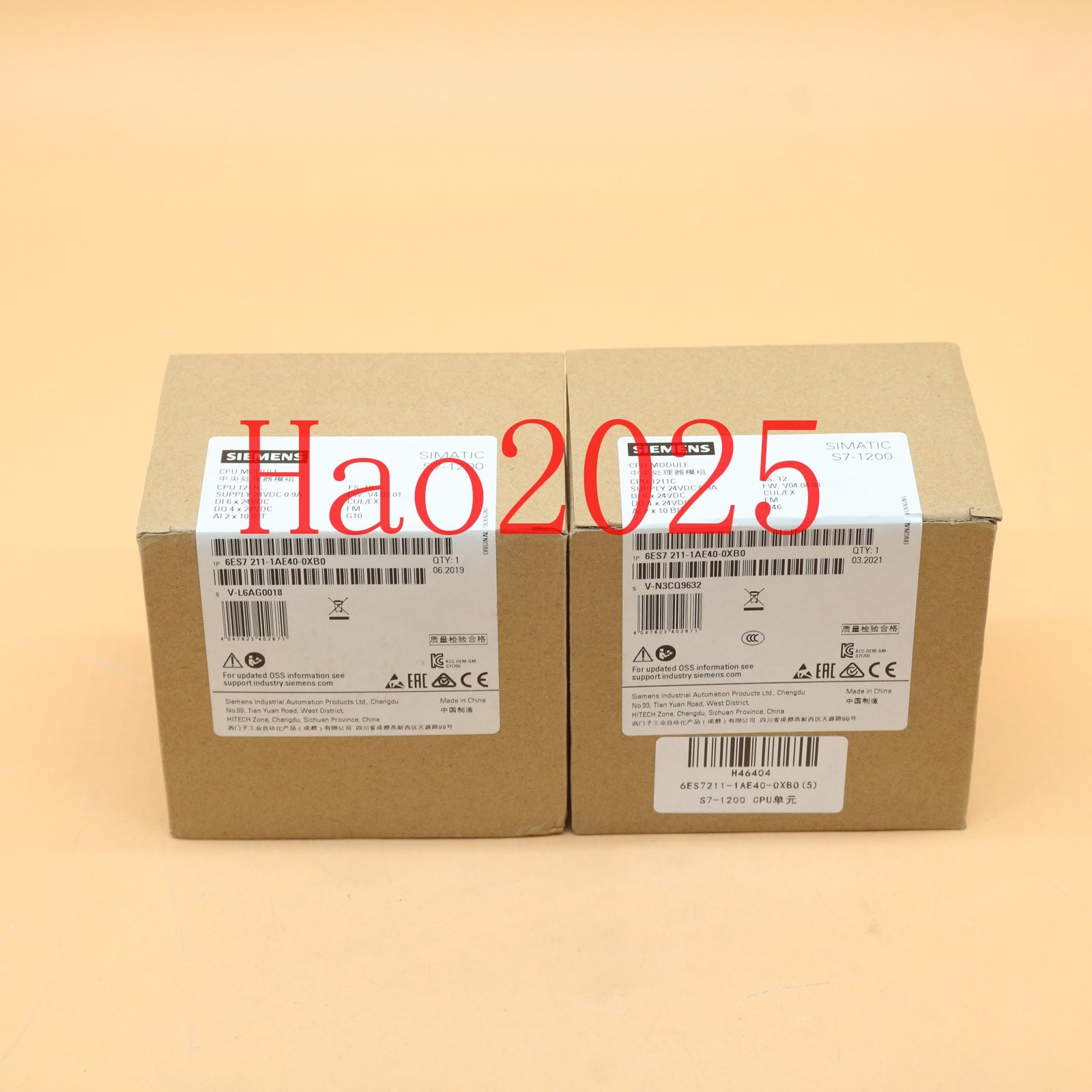 1PC New Siemens PLC Module 6ES7 211-1AE40-0XB0 6ES7 211-1AE40-0XB0 FAST SHIP