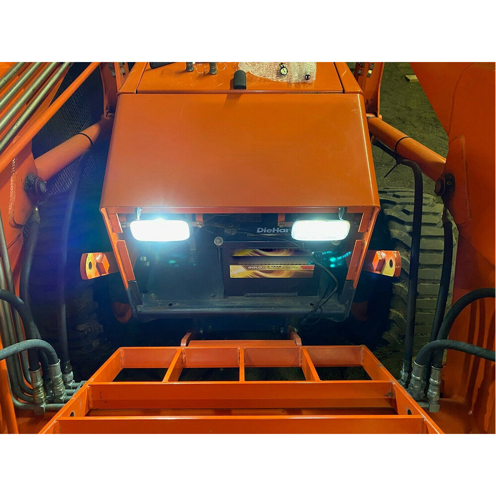 2 Bright LED Light Bulbs for Kubota L1500 L2000 L2200 12V 35/35w Headlights Bulb