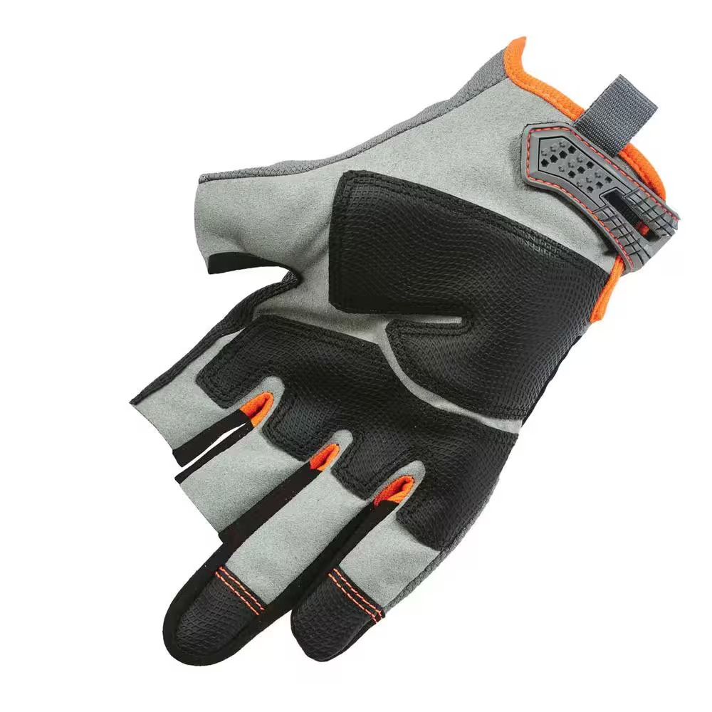 Proflex 720 Medium Gray Heavy-Duty Framing Work Gloves