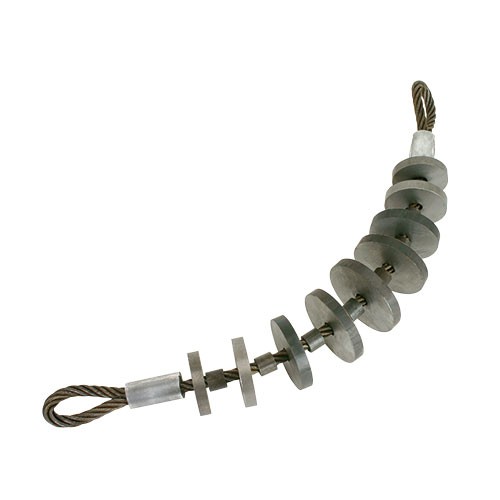 Condux 08021900 Flexible Steel Mandrel 4in Duct Size 11.25in Length