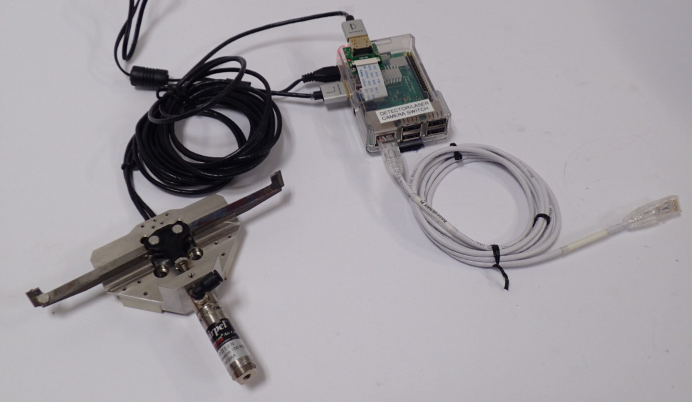 RASPBERRY PI 3 MODEL B+ RCPRARA18-1020 DETECTOR/LASER CAMERA SWITCH CUSTOM ASSY