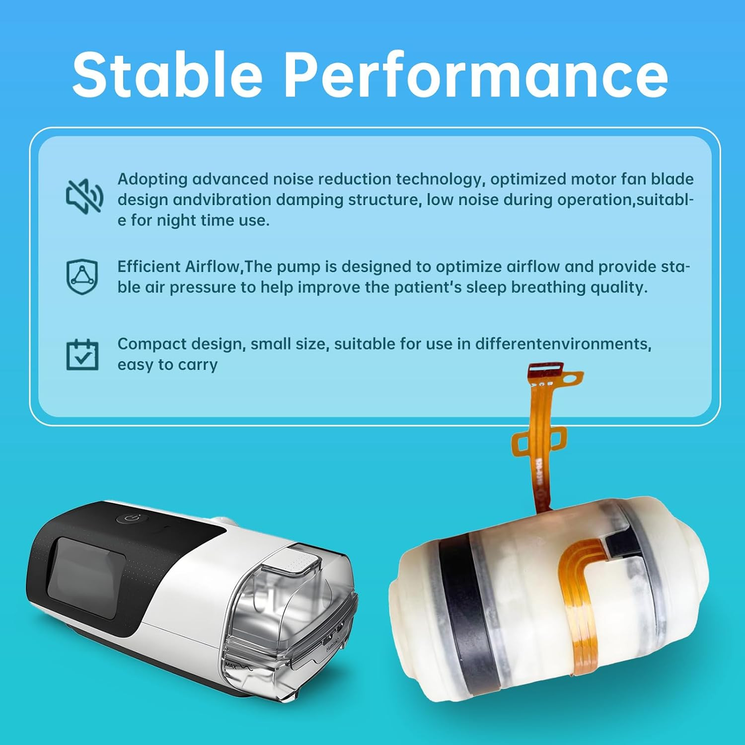 Resmed 11 Motor Replacement Parts – 5 Year Quality Assurance Guarantee