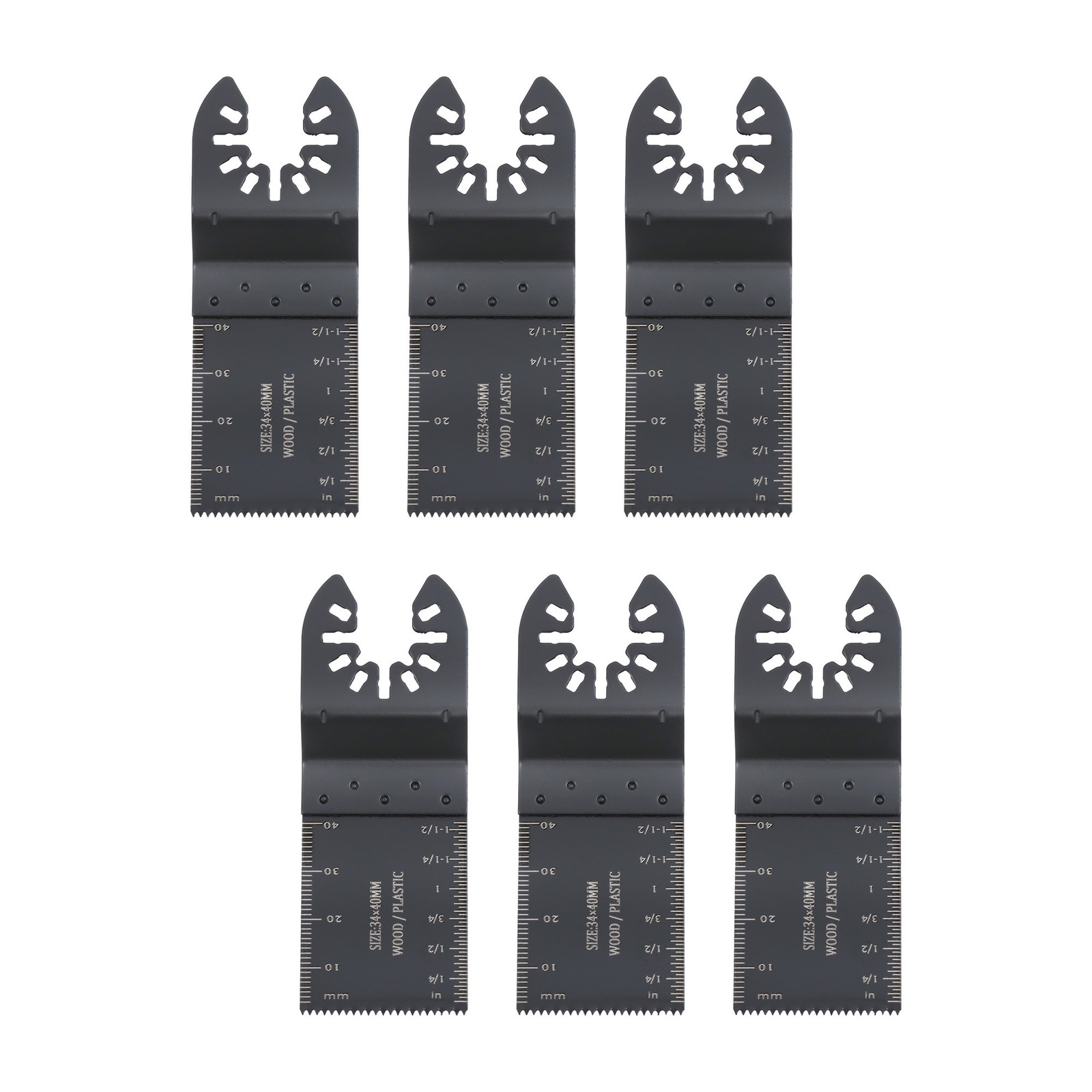 LABLT 116 Pcs Oscillating Saw Blade Multi Tool Bi-Metal Quick Release Interface