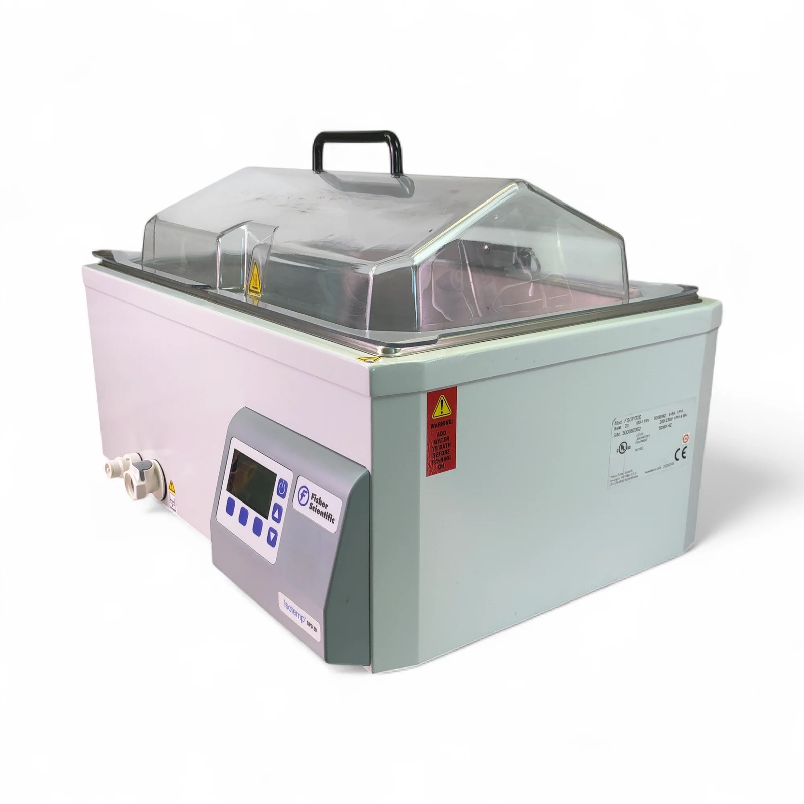 Fisher Scientific Isotemp GPD-20 20L Water Bath w LabArmor Bath Beads FSGPD20