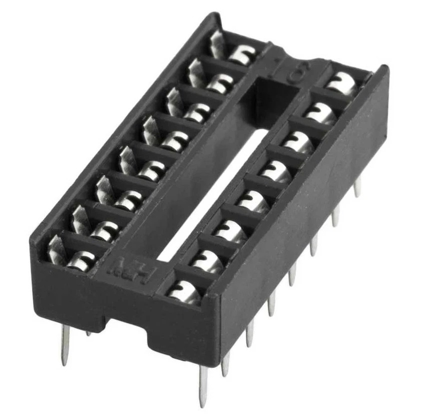 BURNDY 16 PIN 16PIN IC SOCKET FOR DIP16 16DIP DIP-16 ORIGINAL OEM PARTS