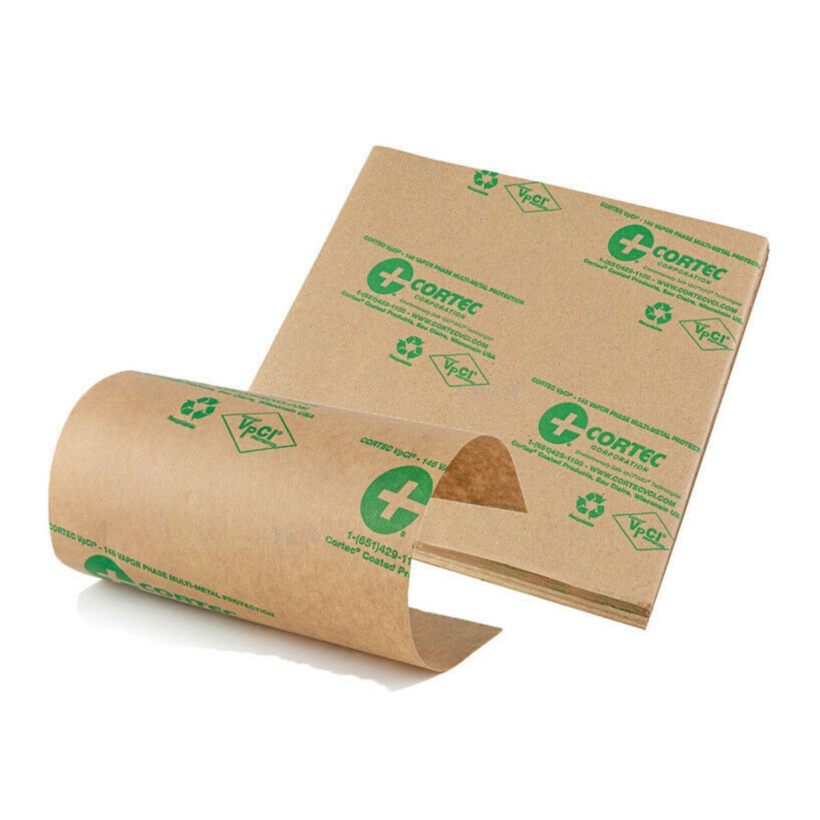 Anti Rust VCI Paper Sheets 12″x12″ – 35# – Cortec VpCI-146 (Pack of 50 sheets)