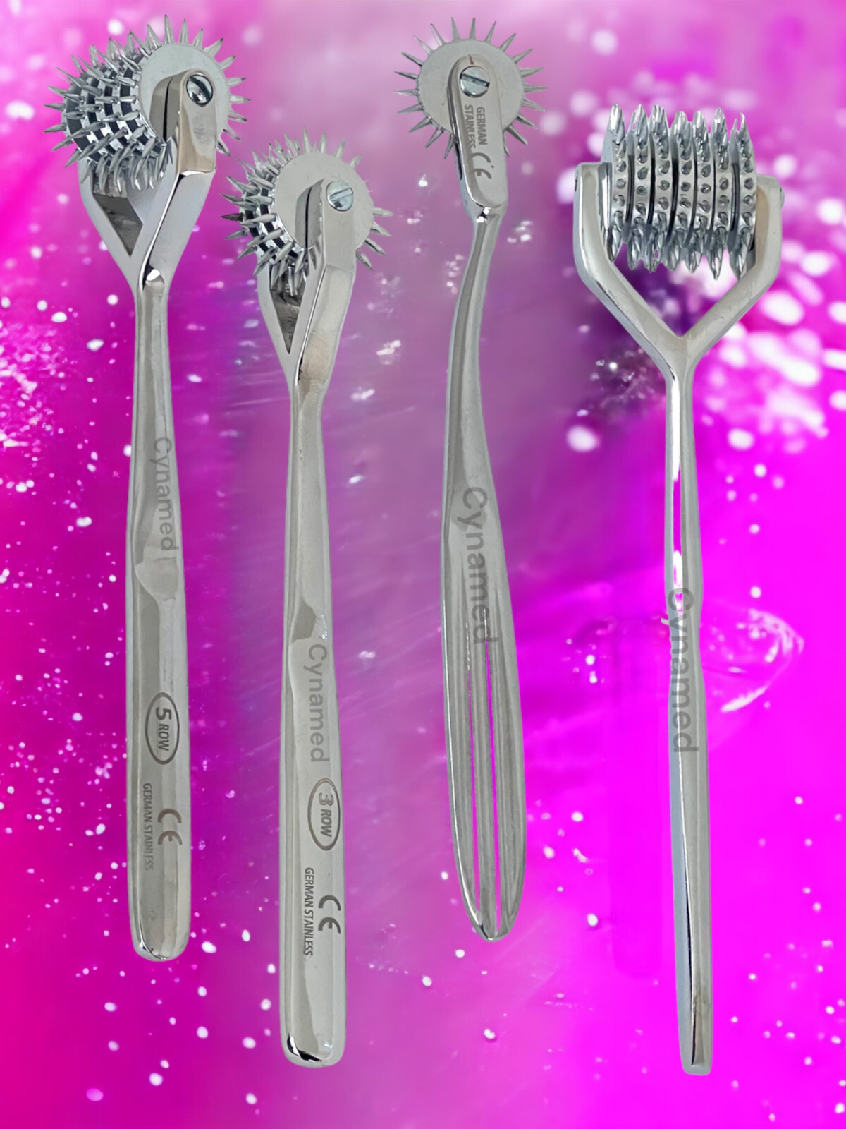 Sensory Diagnostic Neurological Wartenberg Pinwheel Chrome- 1 Piece – Artlab