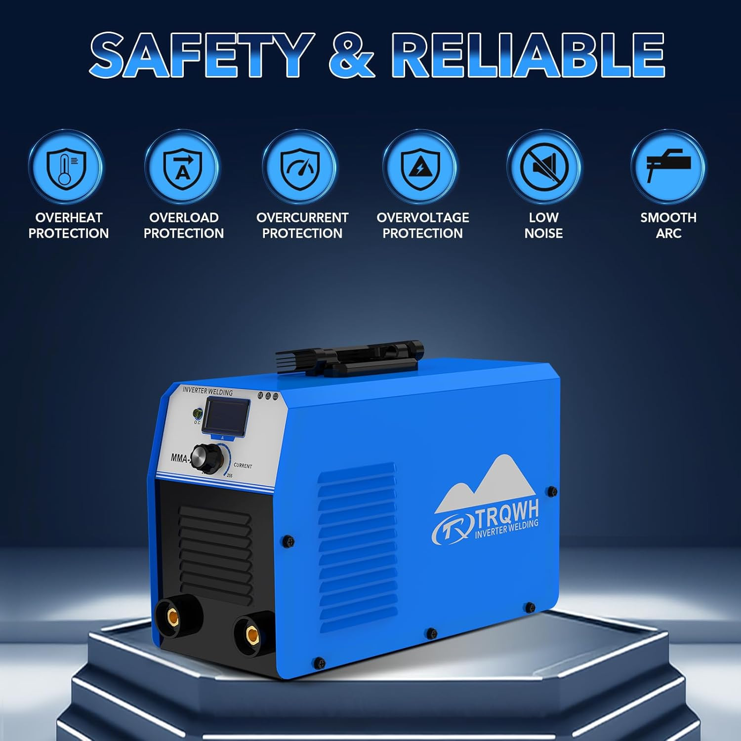 255A Welding Machine 110V/220V Stick Welder ARC Welder Machine IGBT Inverter Min