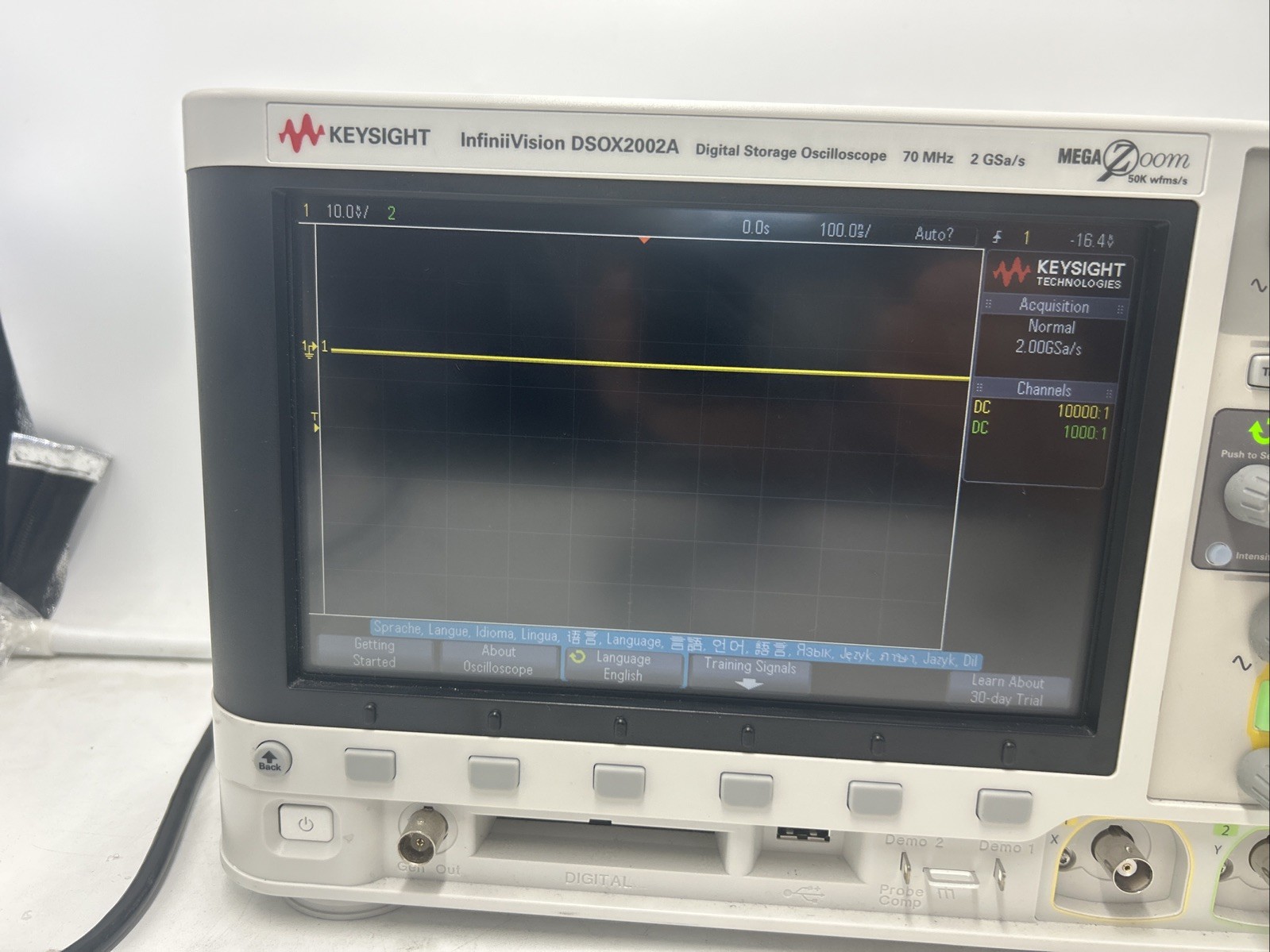 Keysight DSOX2022A Digital Oscilloscope 2-Channel