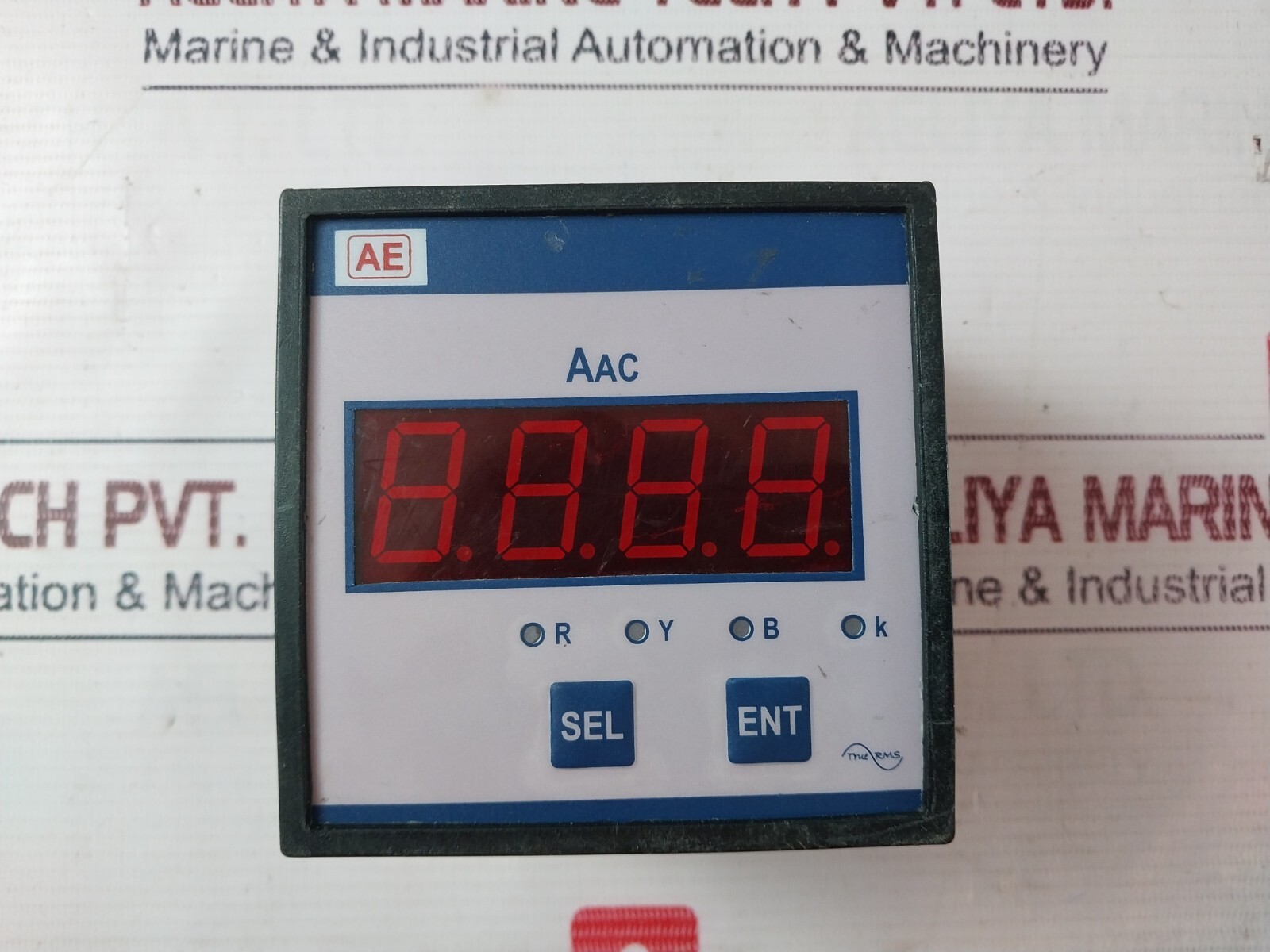 Automatic Electric ASS96D Digital AC Ammeter 0-600.0 AAC 86-265V AC/DC