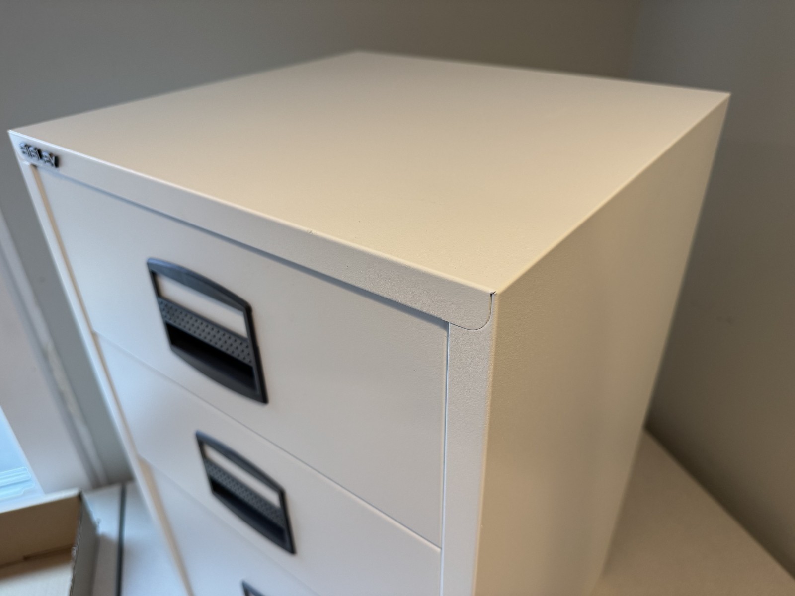 NEW! Bisley 3-Drawer Home File Cabinet – White **REDUCED PRICE**