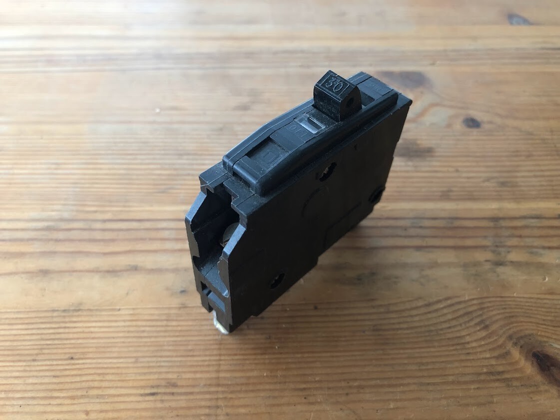 Square D QO130 Circuit Breaker 30 Amp 1 Pole Type Q QO