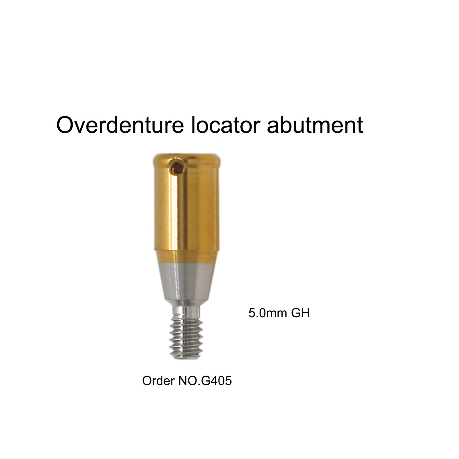 US Dental Locator/Healing Abutment Male Cap Insert for DIO UF II Regular Implant