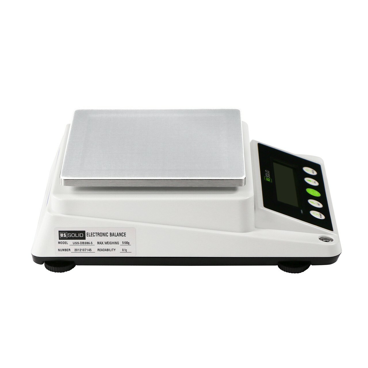 U.S. Solid Analytical Balance 3100 x 0.1 g Digital Electronic Precision Scale