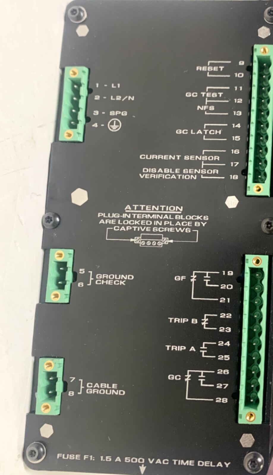 Littlefuse STARCO SE 135 00 Ground Fault Ground Check Monitor SE-135-00