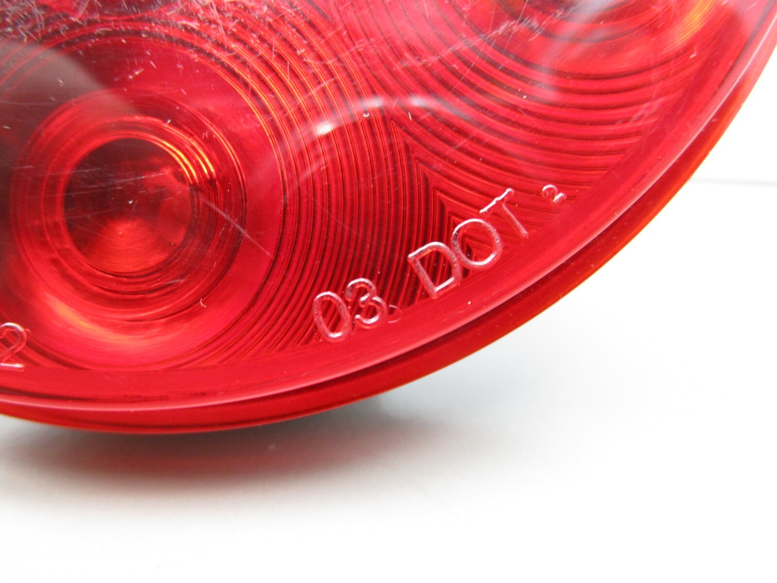 Optronics STL-43RB LED Stop/Turn/Tail Light PL-3 Connector 12V 4″ Round