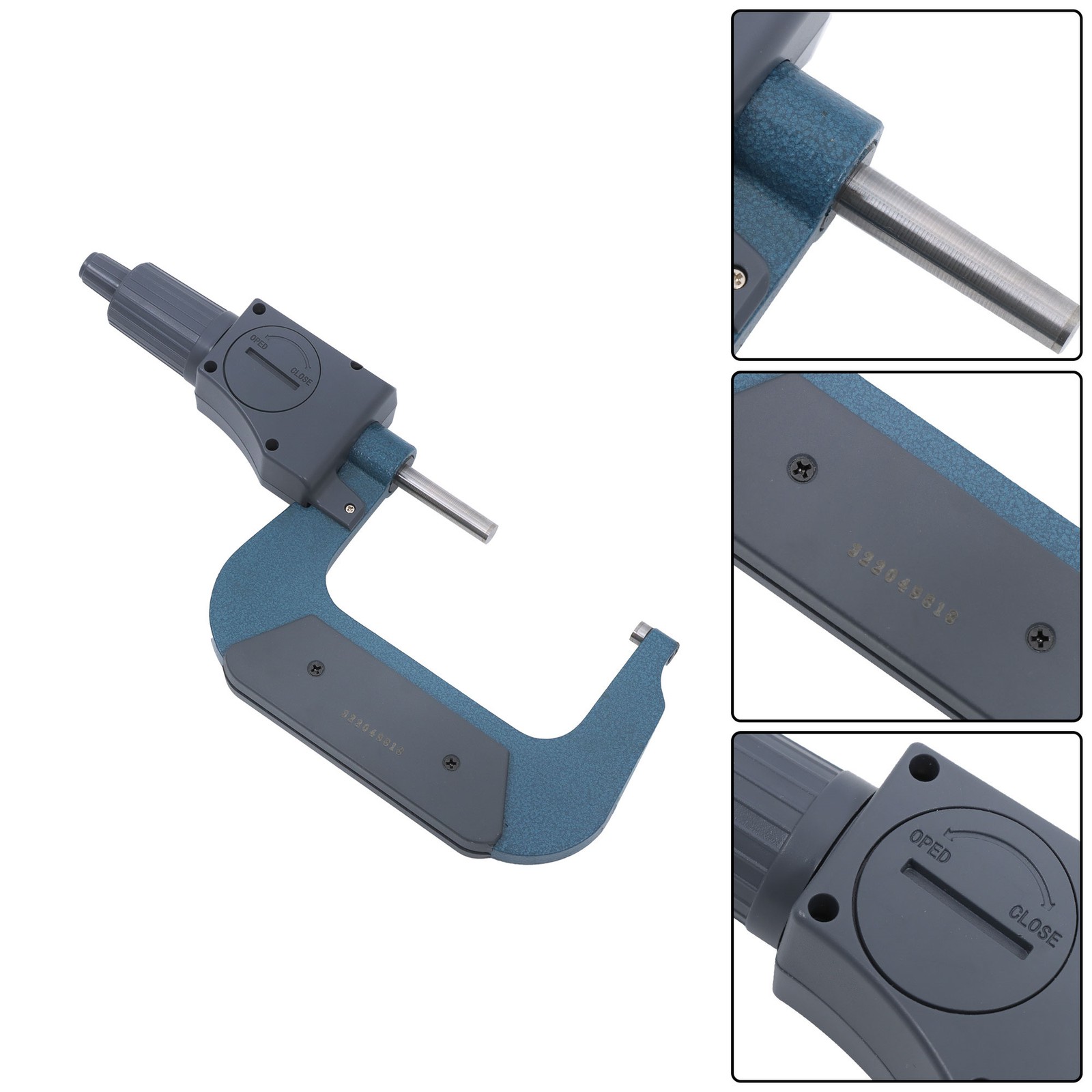 2-3inches 0.00005inches Digital Electronic Outside Micrometer Carbide Tip50-75mm
