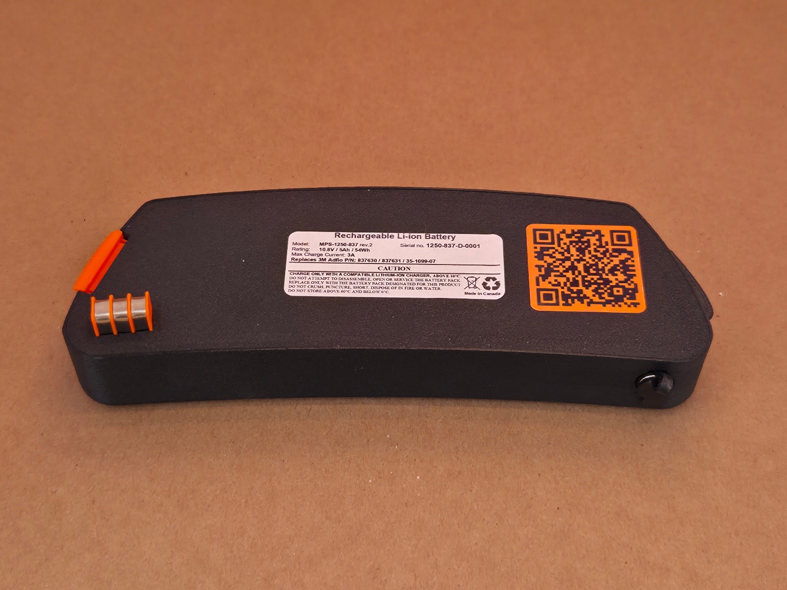 3M Speedglas Adflo PAPR Li-Ion Replacement Battery 10.8V / 11.1V / 12.6V Charger