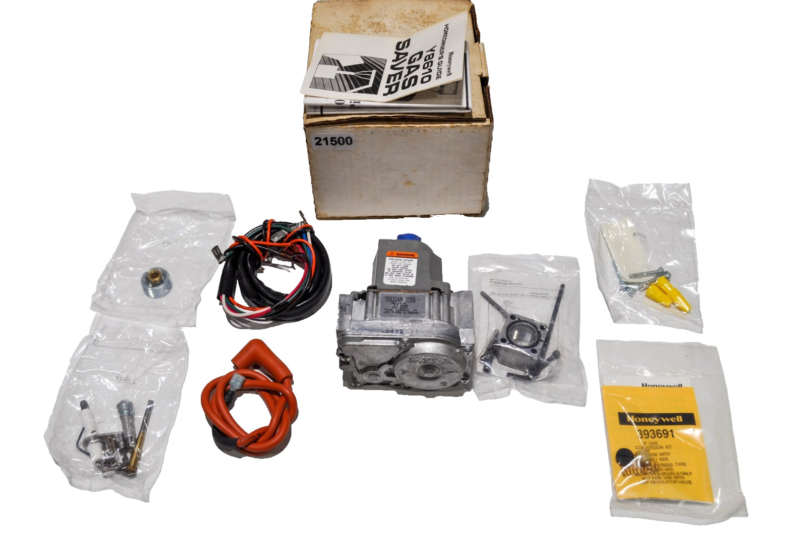 Honeywell Y861OU3003 Pilot RetroFit Kit 6.V VR8304M3558 (SEE DETAILS)