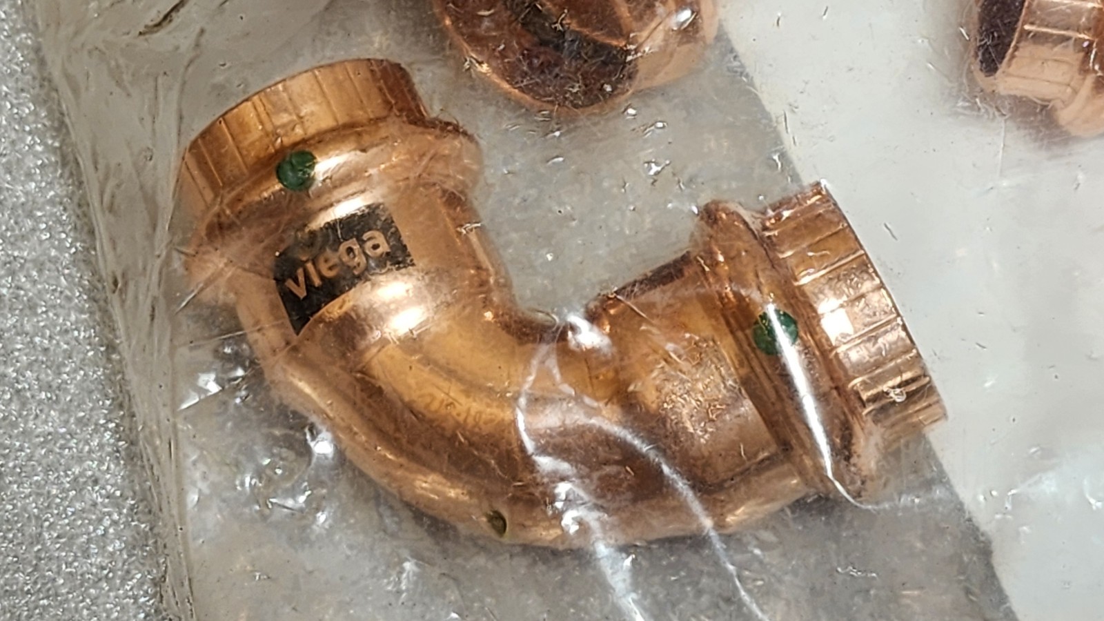 Viega 77022 ProPress 3/4″ x 3/4″ 90° Copper Elbow (Bag of 10)