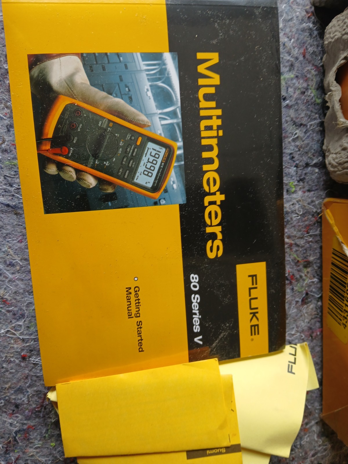 fluke 87-v industrial true rms digital multimeter Nos , Year 2007