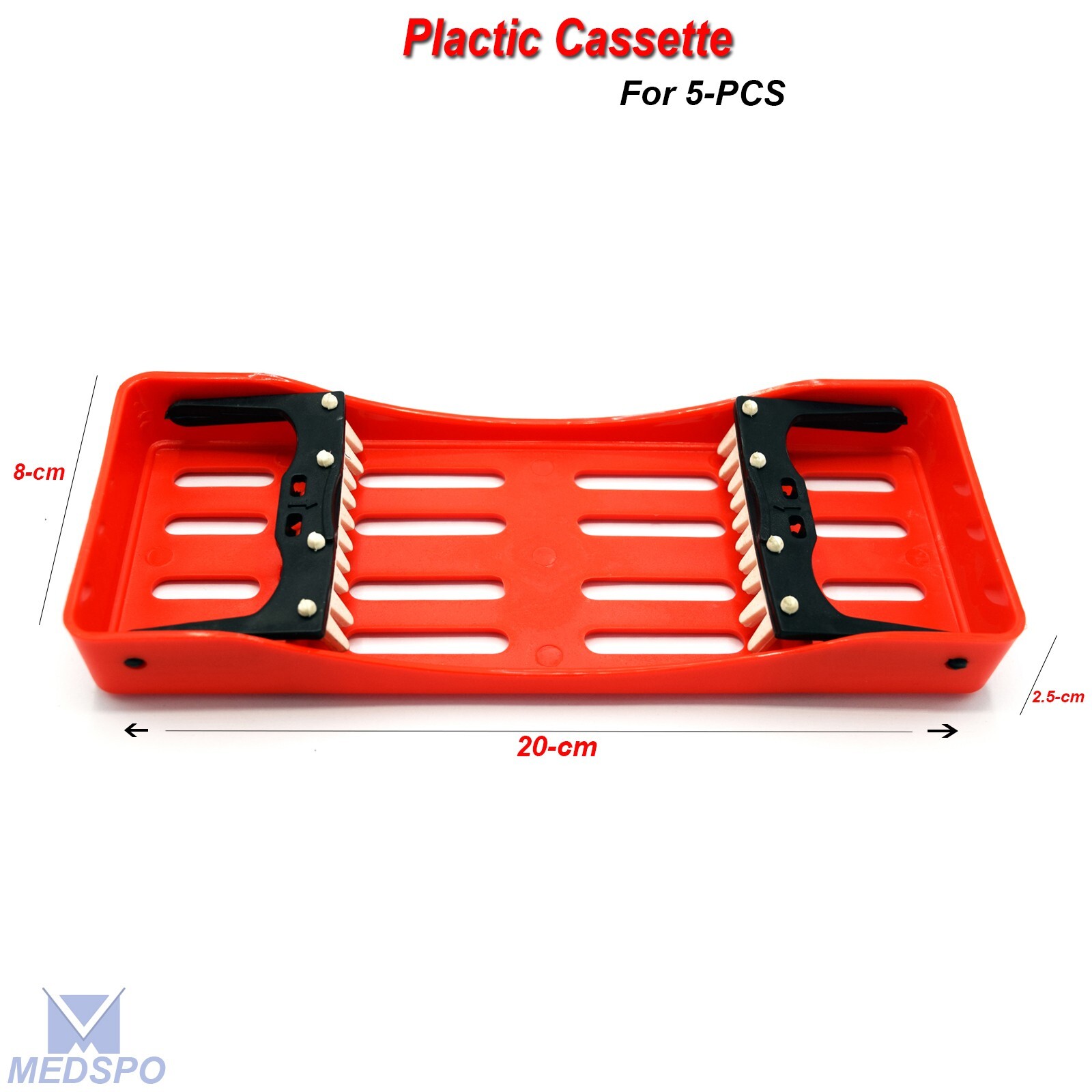 Dental Instrument Sterilization Cassette Box Rack Rubber Linker Tray Plastic