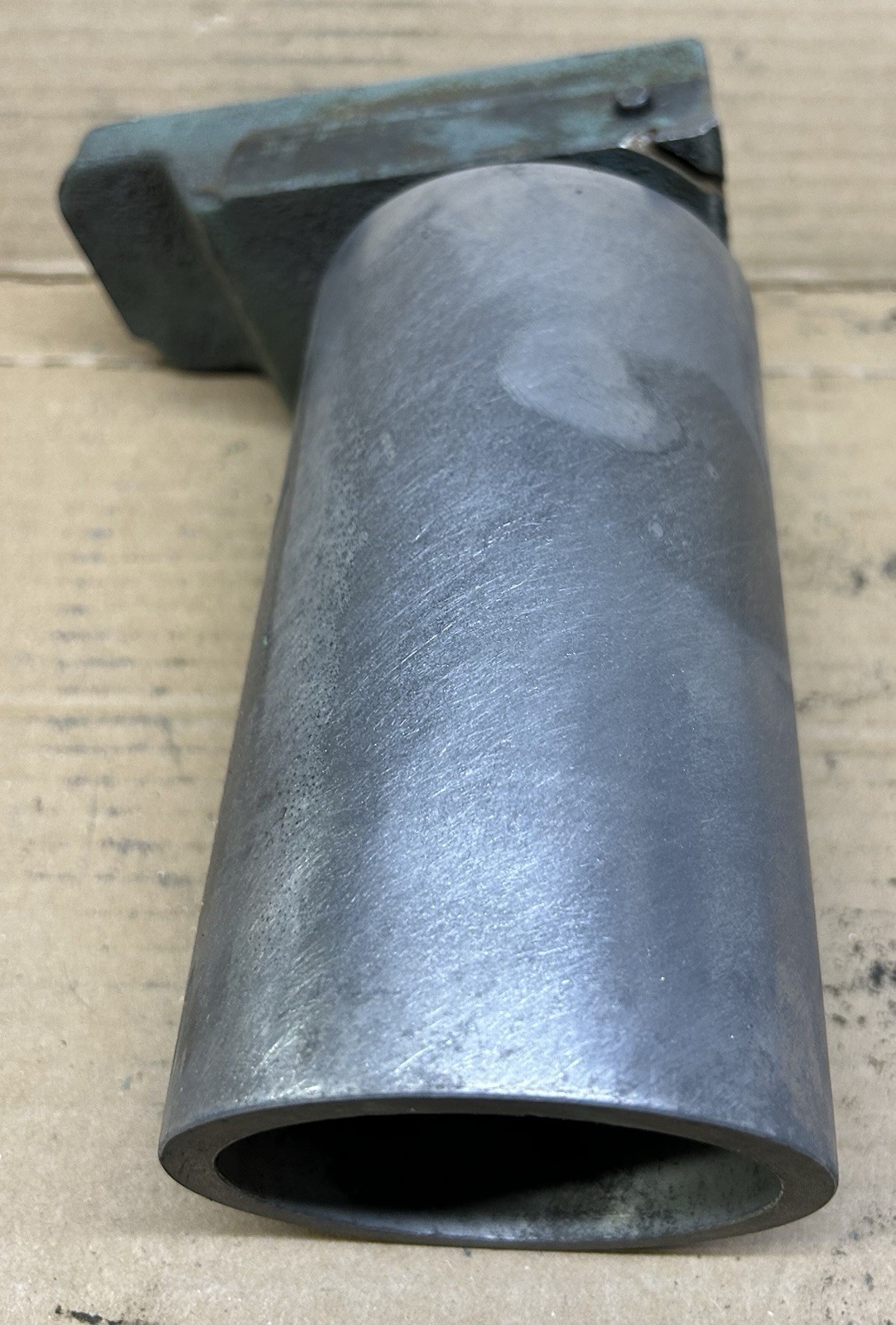 Wilton or Dayton 6 X 48 upper idler drum with guide bars, model 3Z855