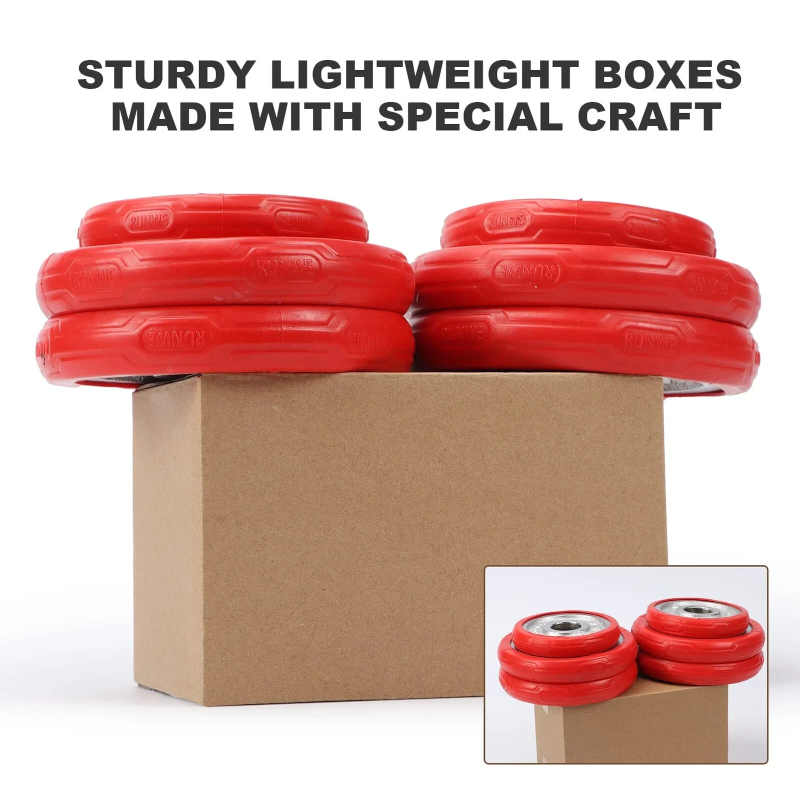 40 Packs 6x4x3 Shipping Boxes Corrugated Cardboard Mailing Shipping Boxes