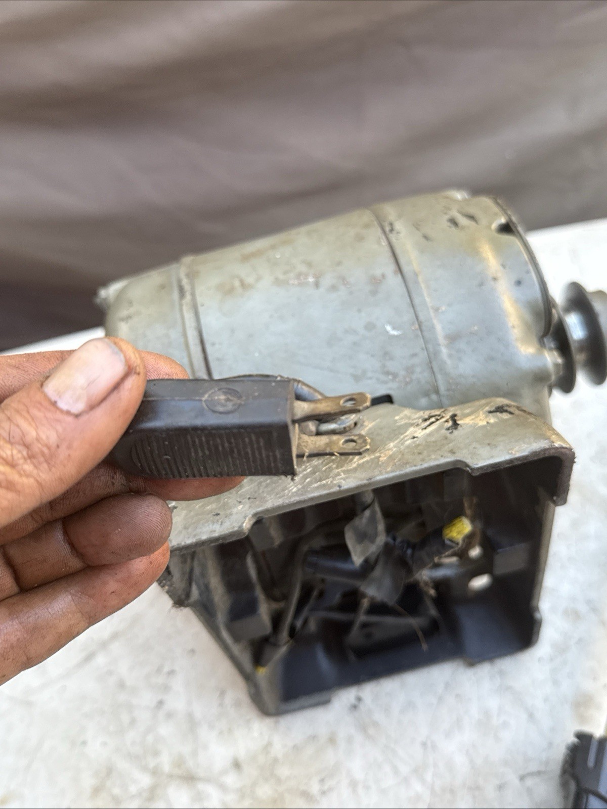 Dunlap 1/3 Hp Electric Motor 1750 RPM 115V 5.4 AMP Model 115.6759 Working Great