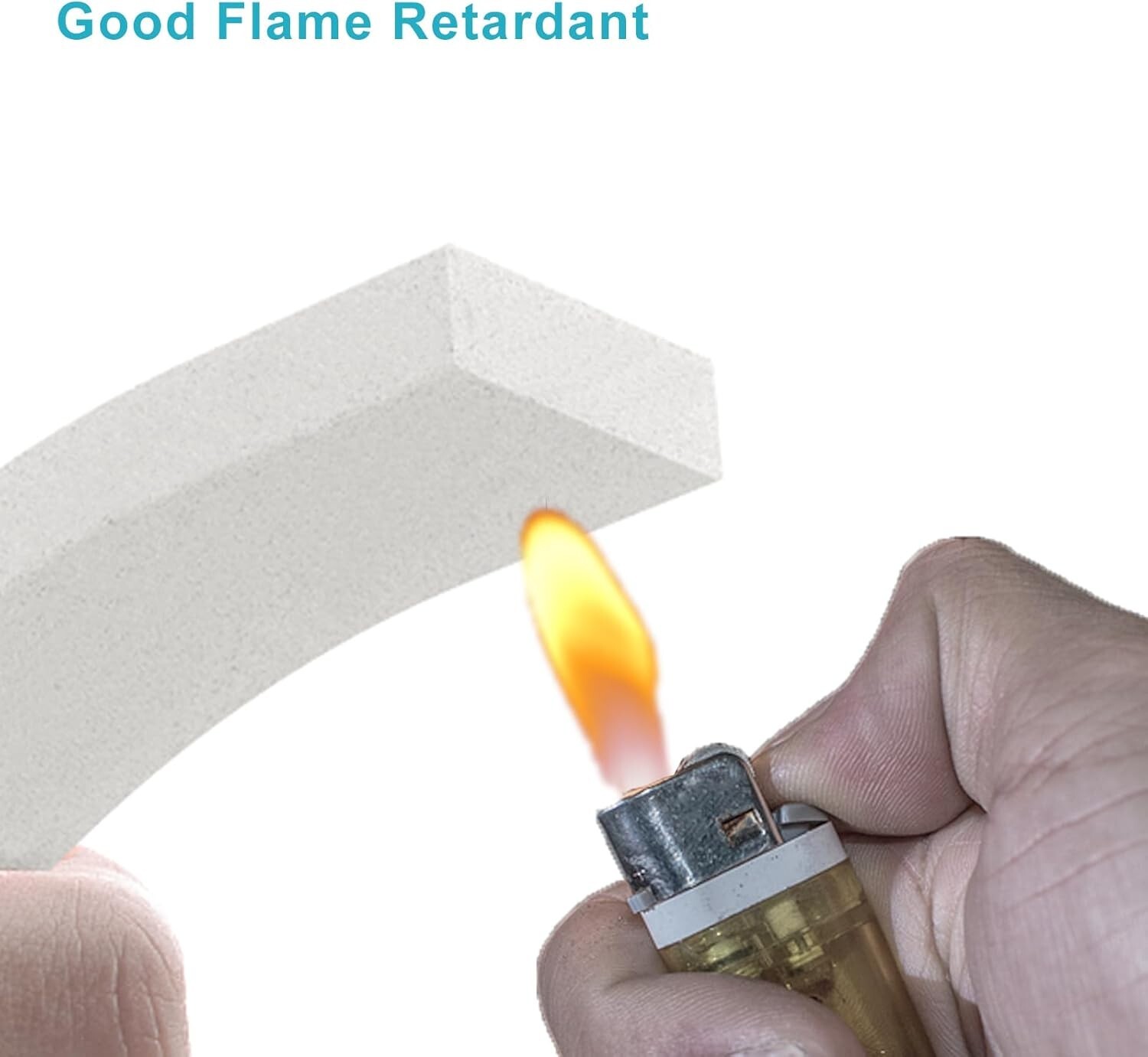 White Foam Tape Self Adhesive Weather Stripping, Noise Isolation 4 Doors Window