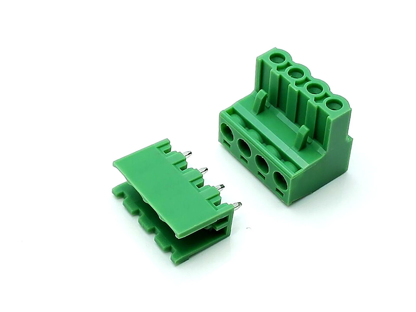 US Stock 10Set 2EDG 4 Pin 4P Plug-in Screw Terminal Block Connector 5.08mm Pitch