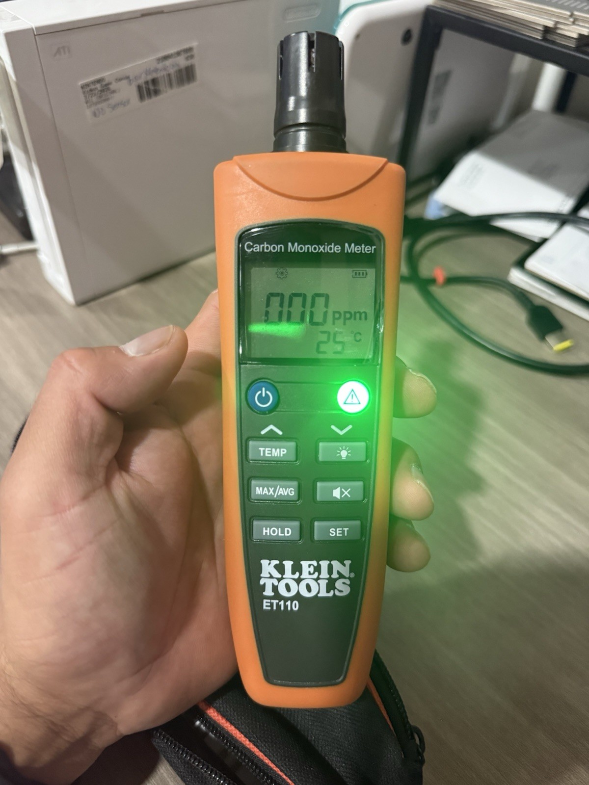 Klein Tools ET110 Carbon Monoxide Detector Meter ET110