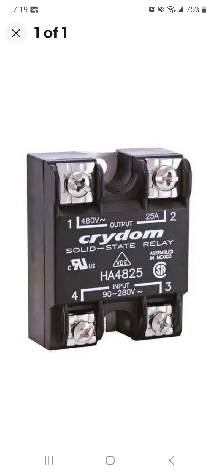 Crydom HA4825
