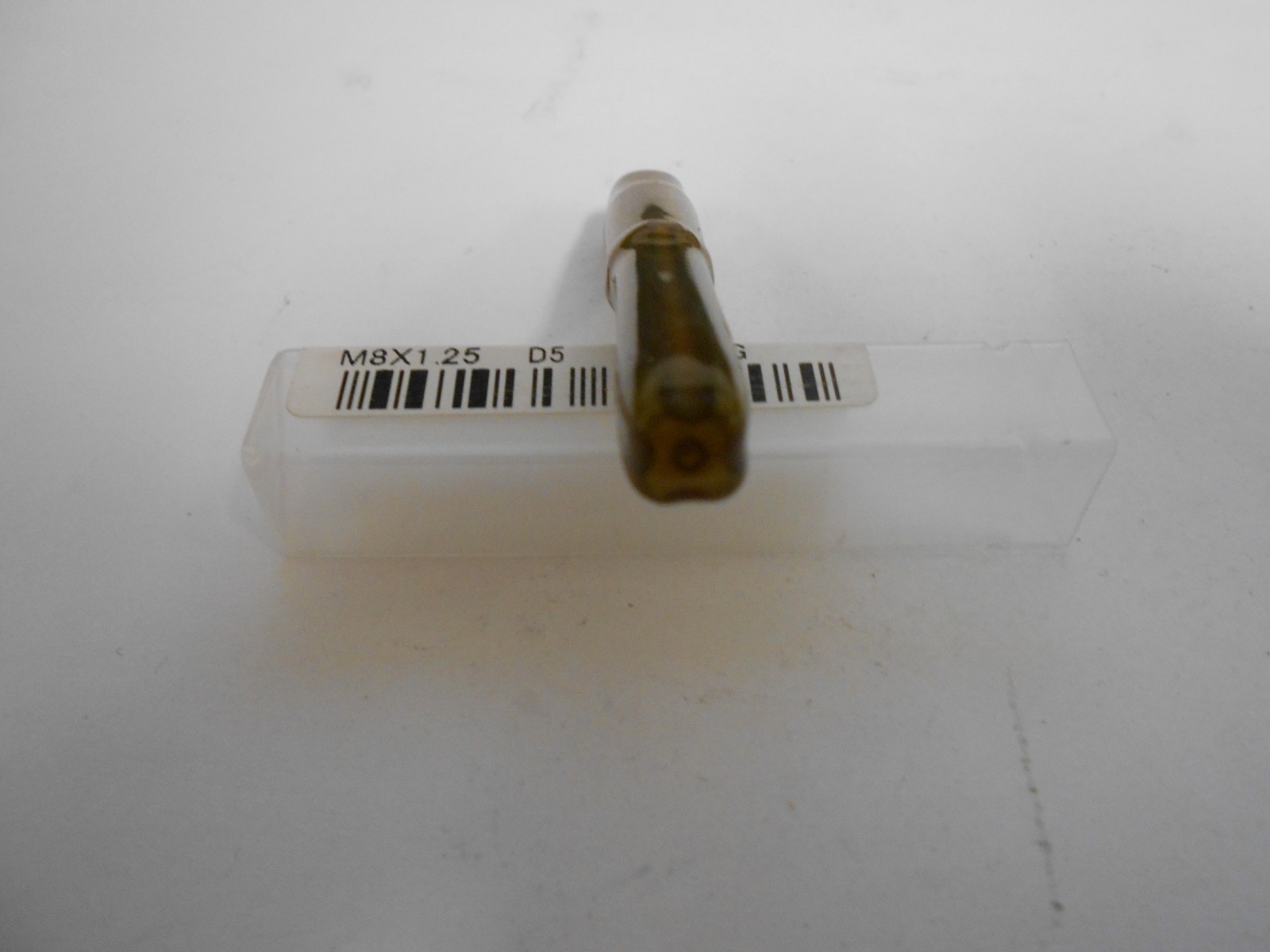 Greenfield 70010 M8 X 1.25 4 Flute D5 Carbide Plug Chamfer Straight Flute Tap