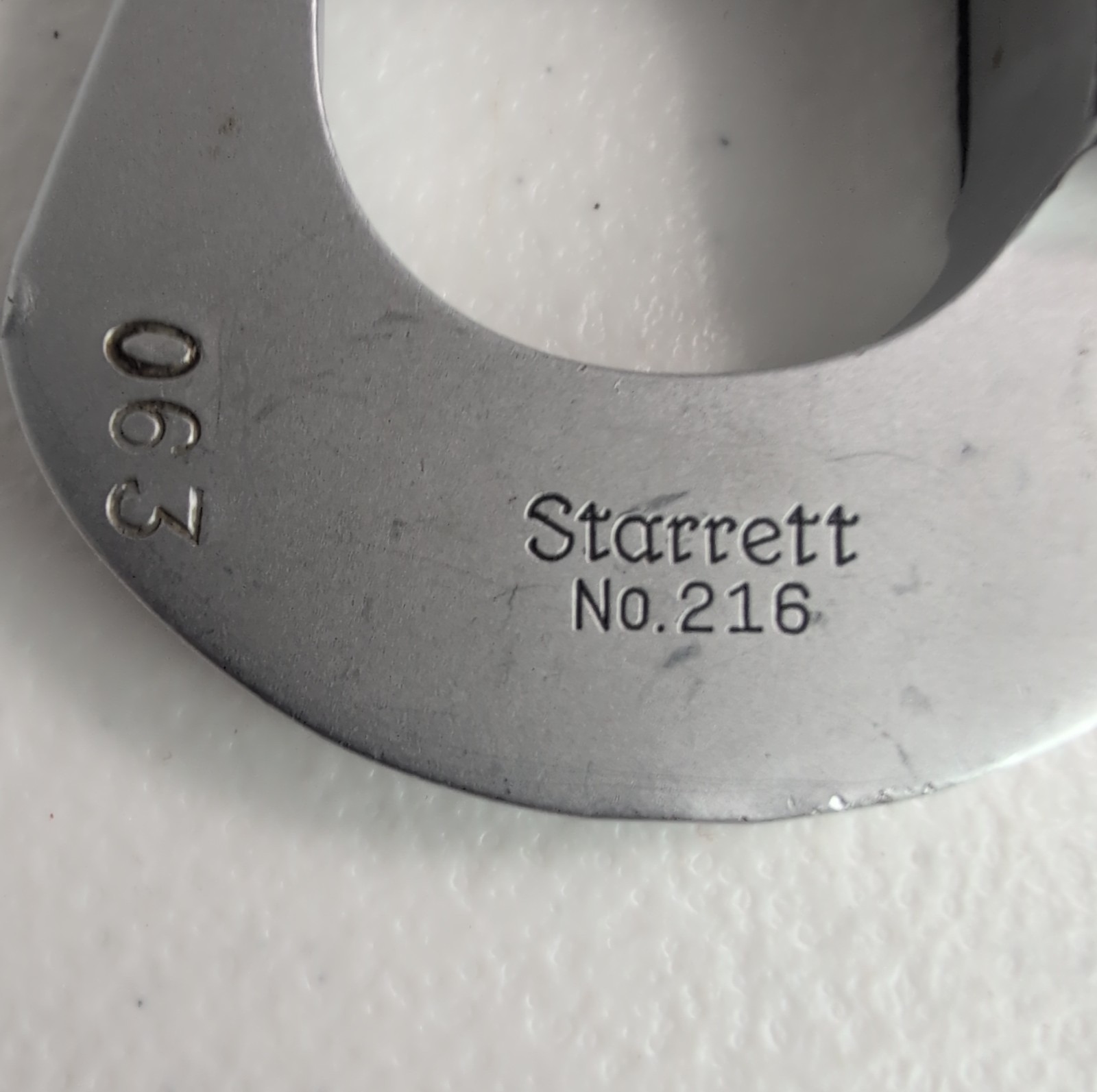 Vintage Starrett No. 216 Outside Micrometer 0-1” Range USA Made 063