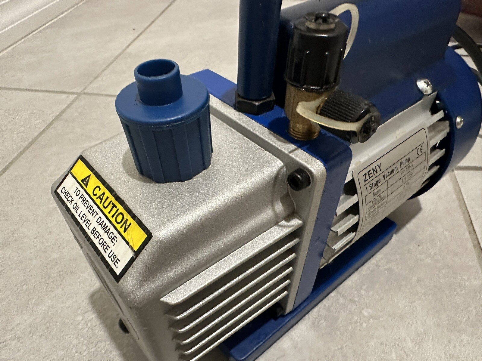 Zeny 1 Stage High Performance Vacuum Pump VP 125+