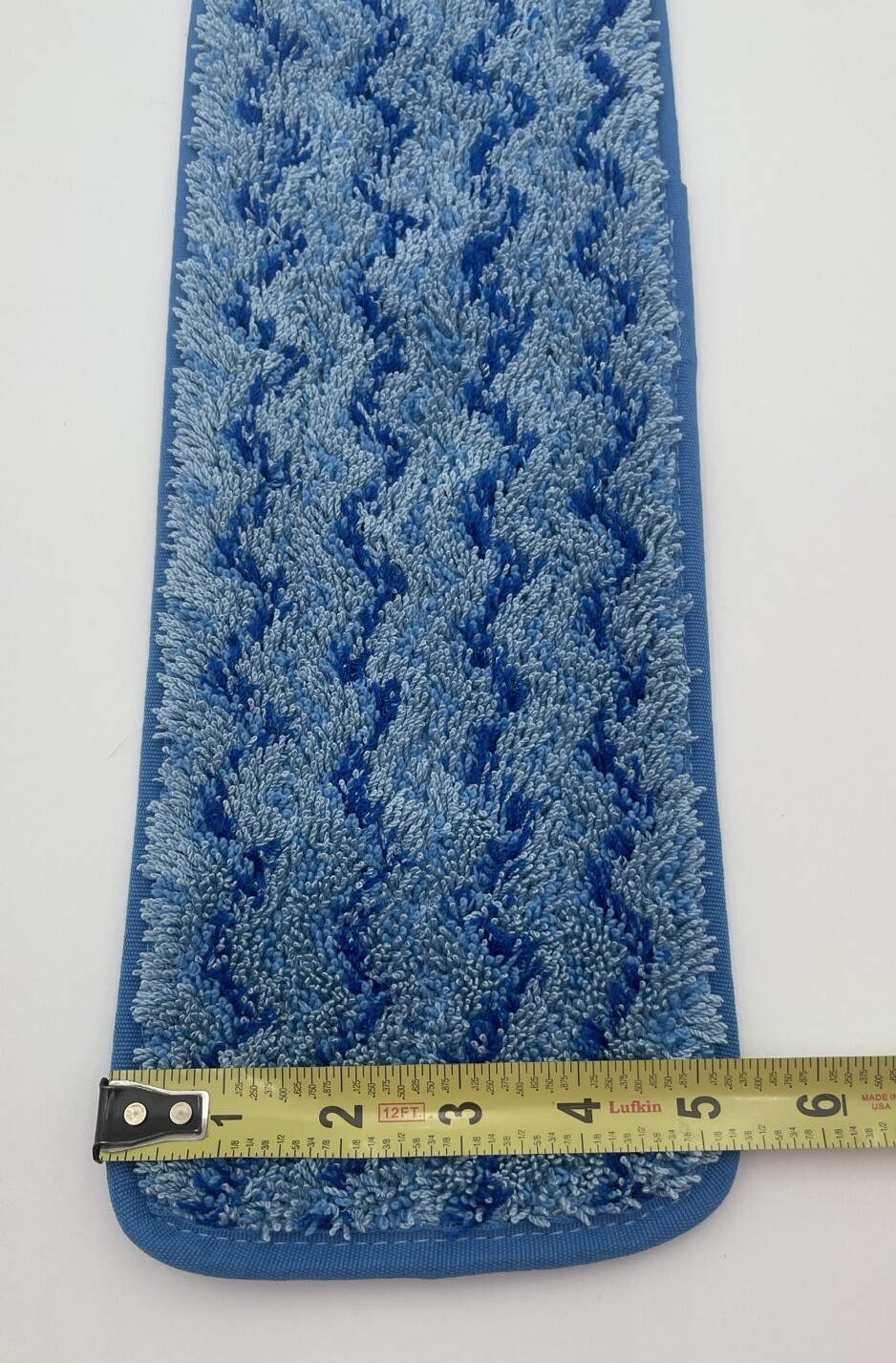 Lot of 3 Rubbermaid Commercial Product Q410 Hygen 20″ Microfiber Damp Mop Pad