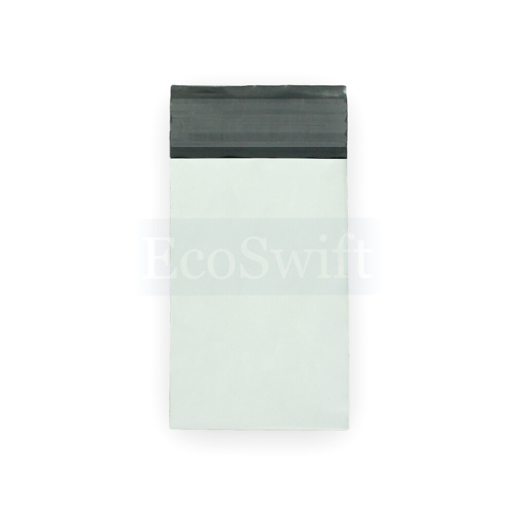 10000 4 x 6 EcoSwift White Poly Mailers Shipping Envelopes Self Seal Bags 1.7MIL