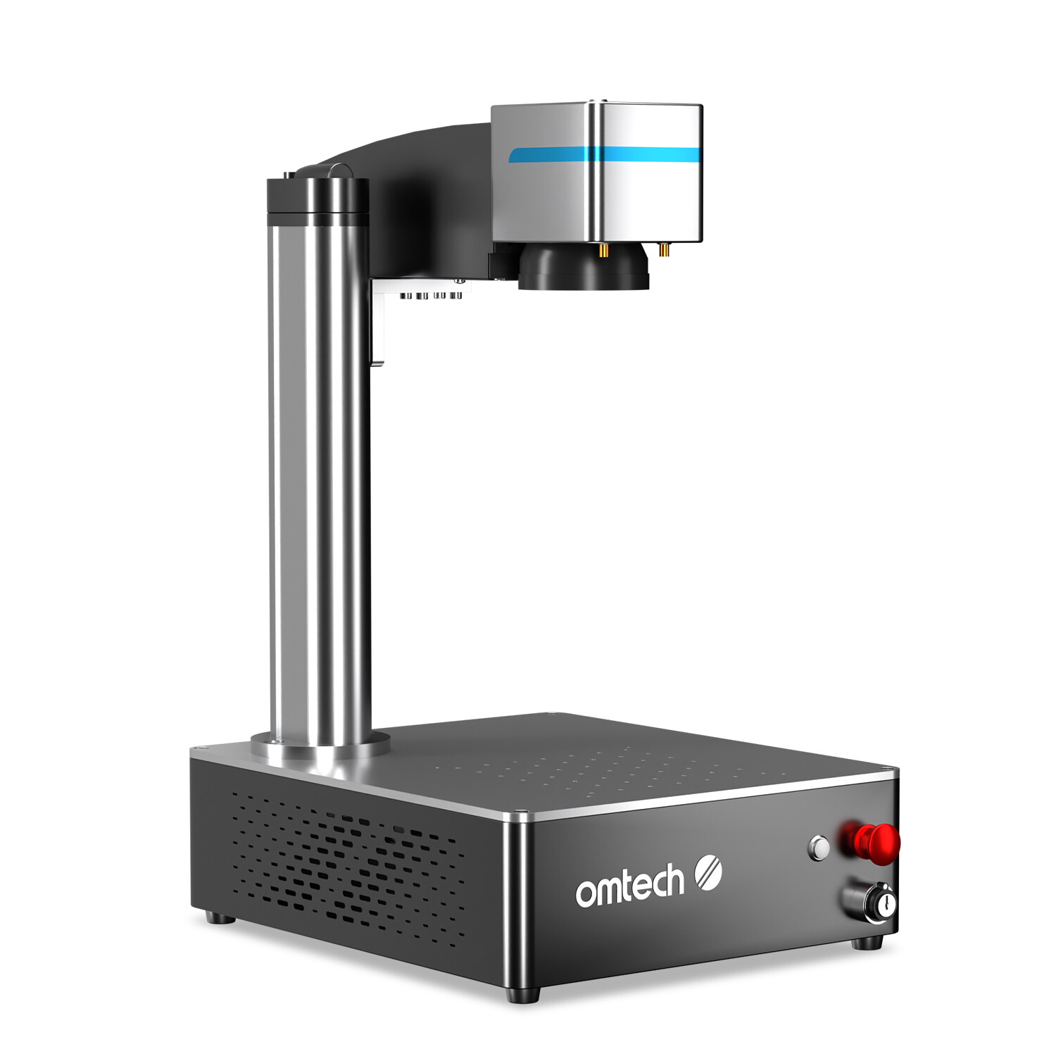 OMTech 30W Intergrated Fiber Laser Marker 5.9×5.9in. -Galvo Compact 30 – Used