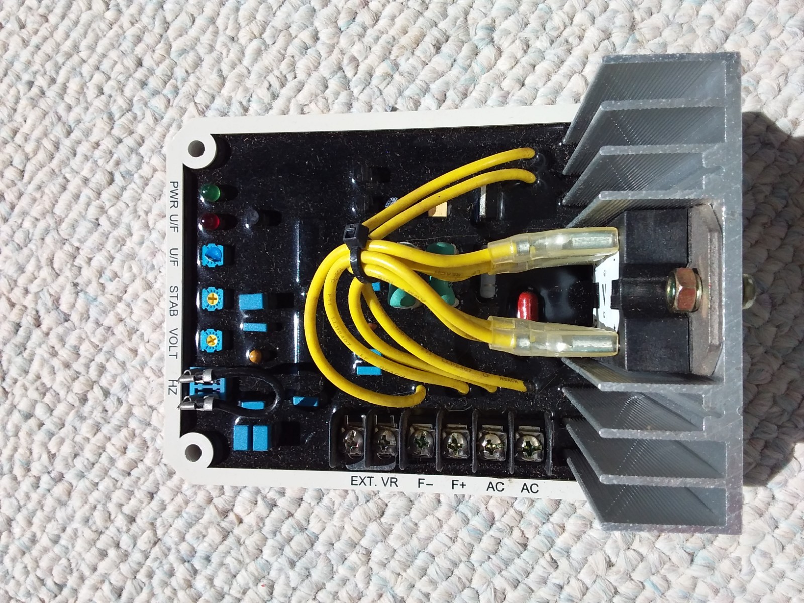 McPherson Controls model SS12 Generator Automatic Voltage Regulator New Open Box