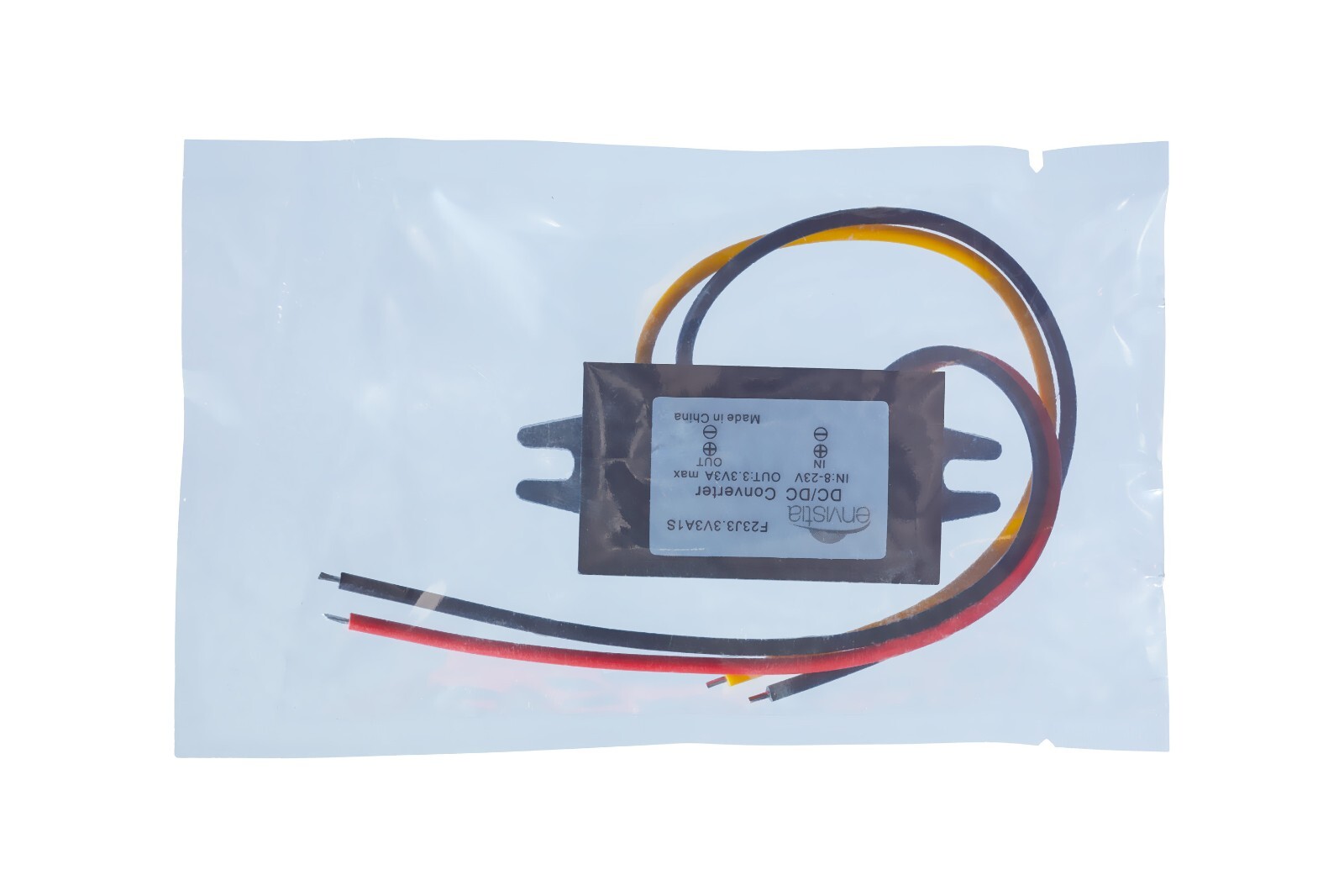 12V (6.3-22V) In To 3.3V Out 3A 10W DC-DC Waterproof Converter Module