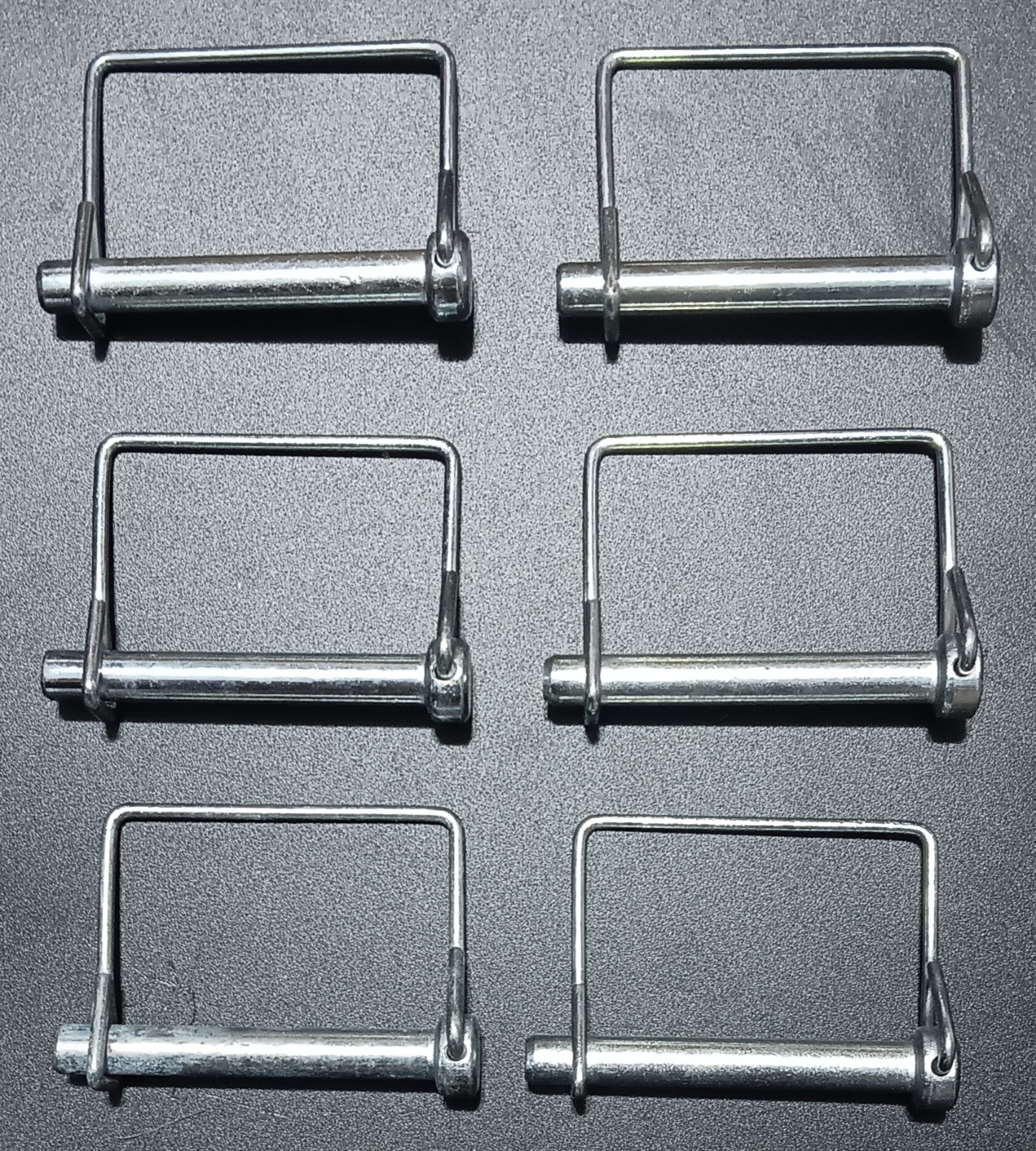 6 pcs – 3/8″ X 2-3/4″ Lock Lynch Pin w/Square Bail