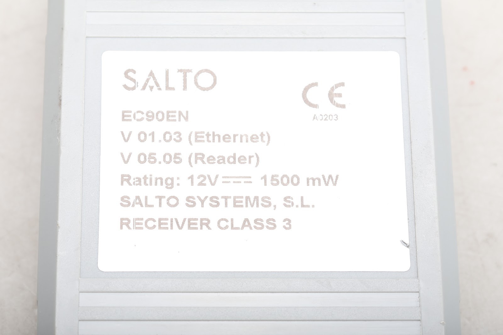 Salto EC90EN Series Encoder With Power Supply – AS IS For Parts