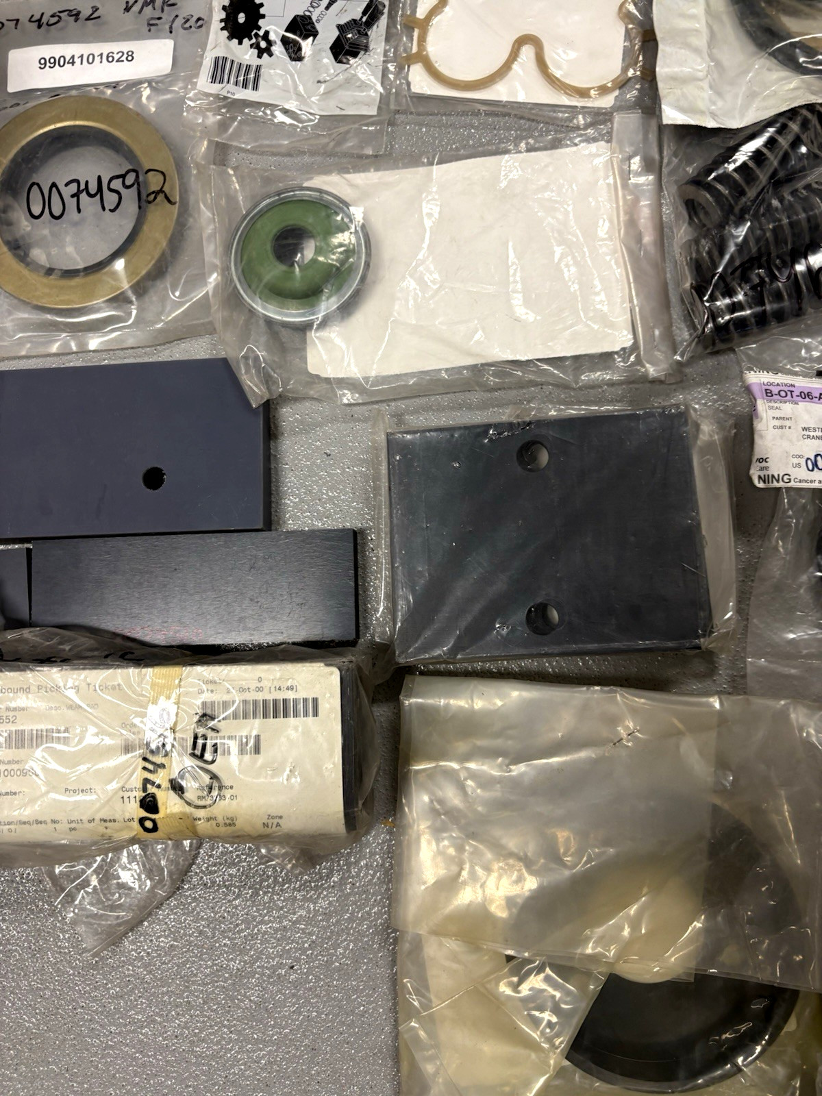 HUGE LOT OEM Manitowoc, Grove CRANE , CASE TRACTOR WHOLESALE PARTS NIB &PACKAGE