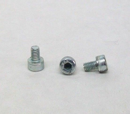 PACK OF 100 NEW M4-0.7 X 6MM SOCKET HEAD CAP SCREWS GRADE 8.8 ZINC FREE SHIP NH