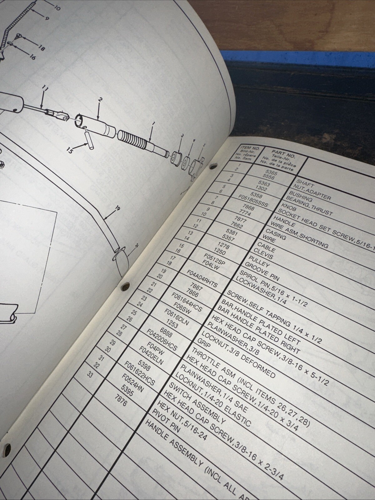 M-B-W ( Parts List & Service Manual ) Trowel Concrete Finishing Machine #2