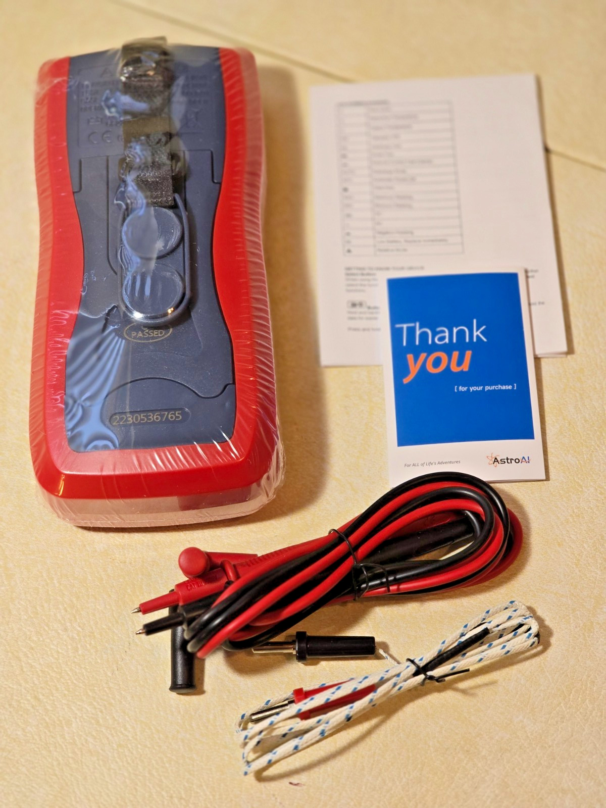 AstroAI DM6000AR Digital Multimeter New In Box meter is still sealed