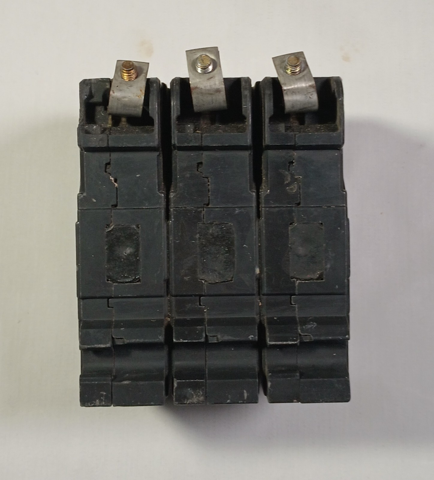 Square D EHB34030 3 Pole Circuit Breaker Chipped