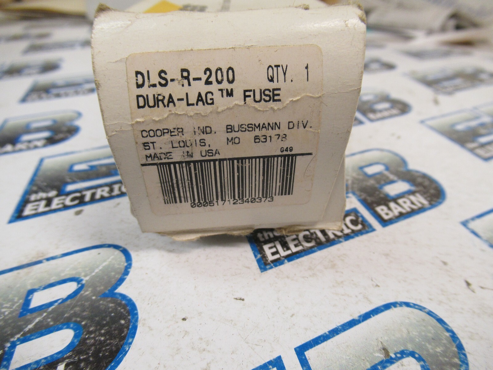 Bussmann DLS-R-200, 200 Amp, 600 Volt, Time Delay, Class RK5, Long Fuse- NEW-B
